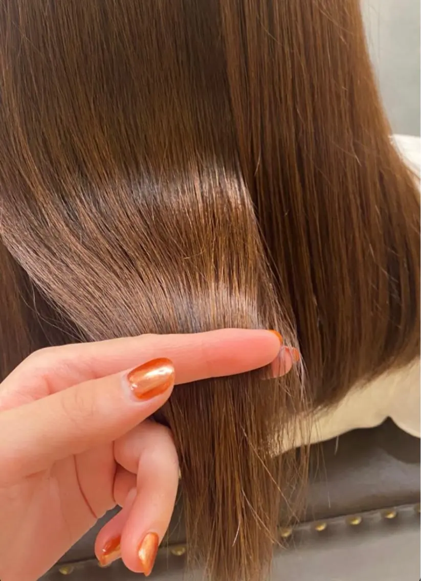 カラー カット ヘアカラー トリートメント 浜野 真貴のヘアスタイル