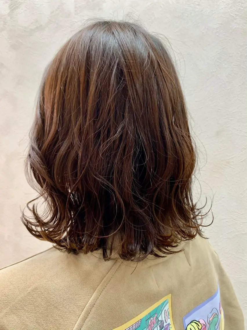 ミディアム ヘアカラー トリートメント 加藤 産休につき8月末までのヘアスタイル