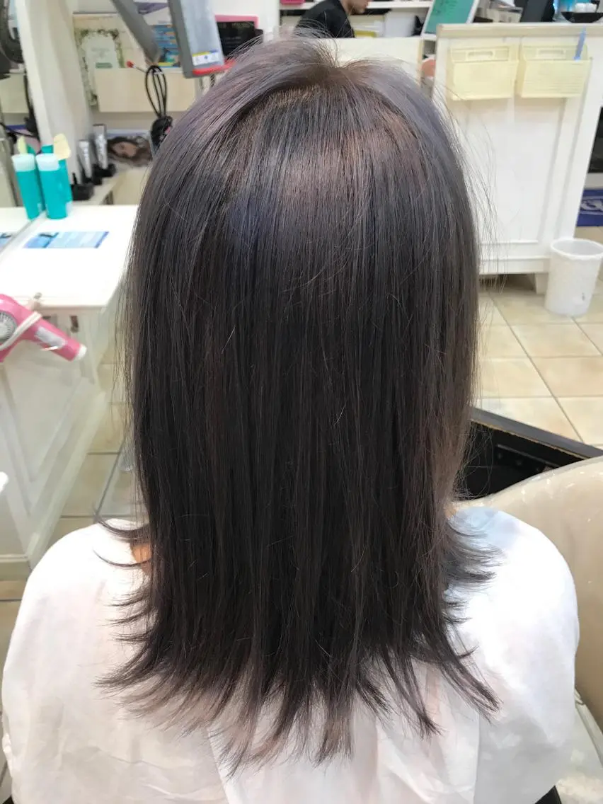 ミディアム ヘアカラー トリートメント ダメージレス 桧山店長のヘアスタイル