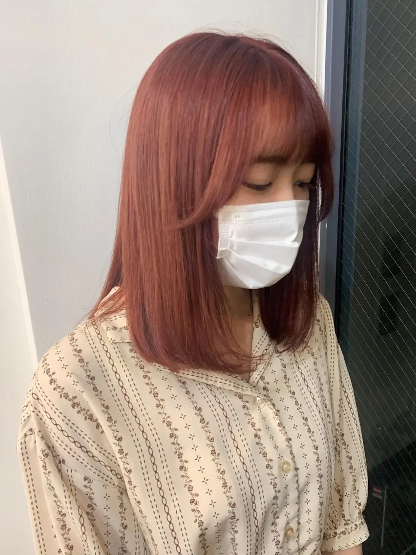 ミディアム カラー ヘアカラー 🌛ダブルカラー 🌜SAYAKAのヘアスタイル