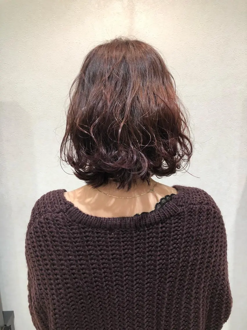 ミディアム ヘアカラー 🌼志岐 恵🌼のヘアスタイル