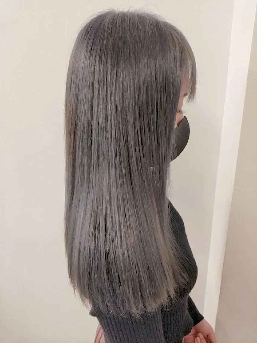 ロング カラー バレイヤージュ ブリーチ ケアブリーチ 透明感カラー ダブルカラー ヘアカラー トリートメント ブリーチの神 KYONのその他イメージ