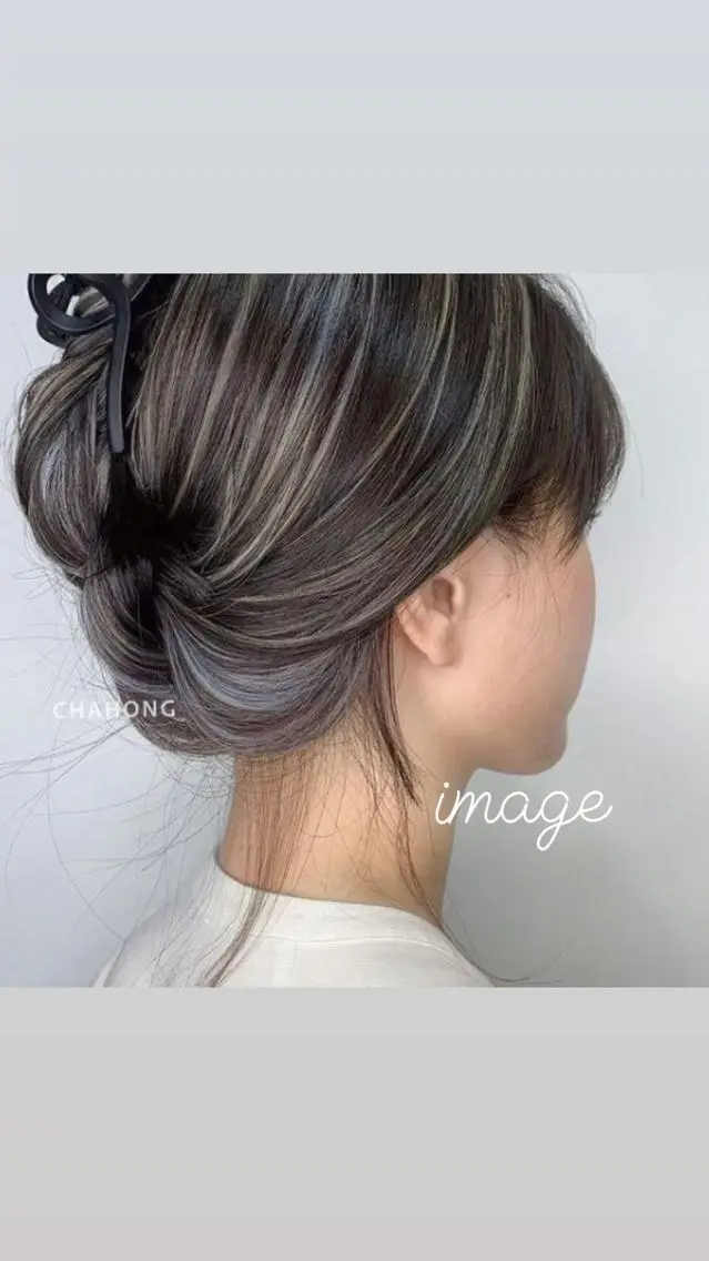 カラー グレージュ ハイライトカラー 🪸カラーモデル募集 🪸RaNのヘアスタイル