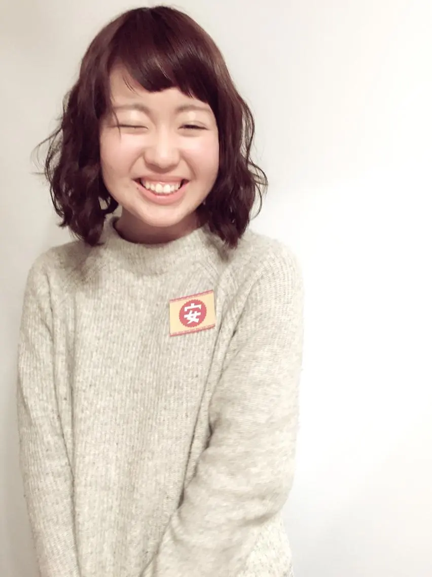 ミディアム カラー パーマ 【滝川市 美容師】 髙橋昌也のヘアスタイル