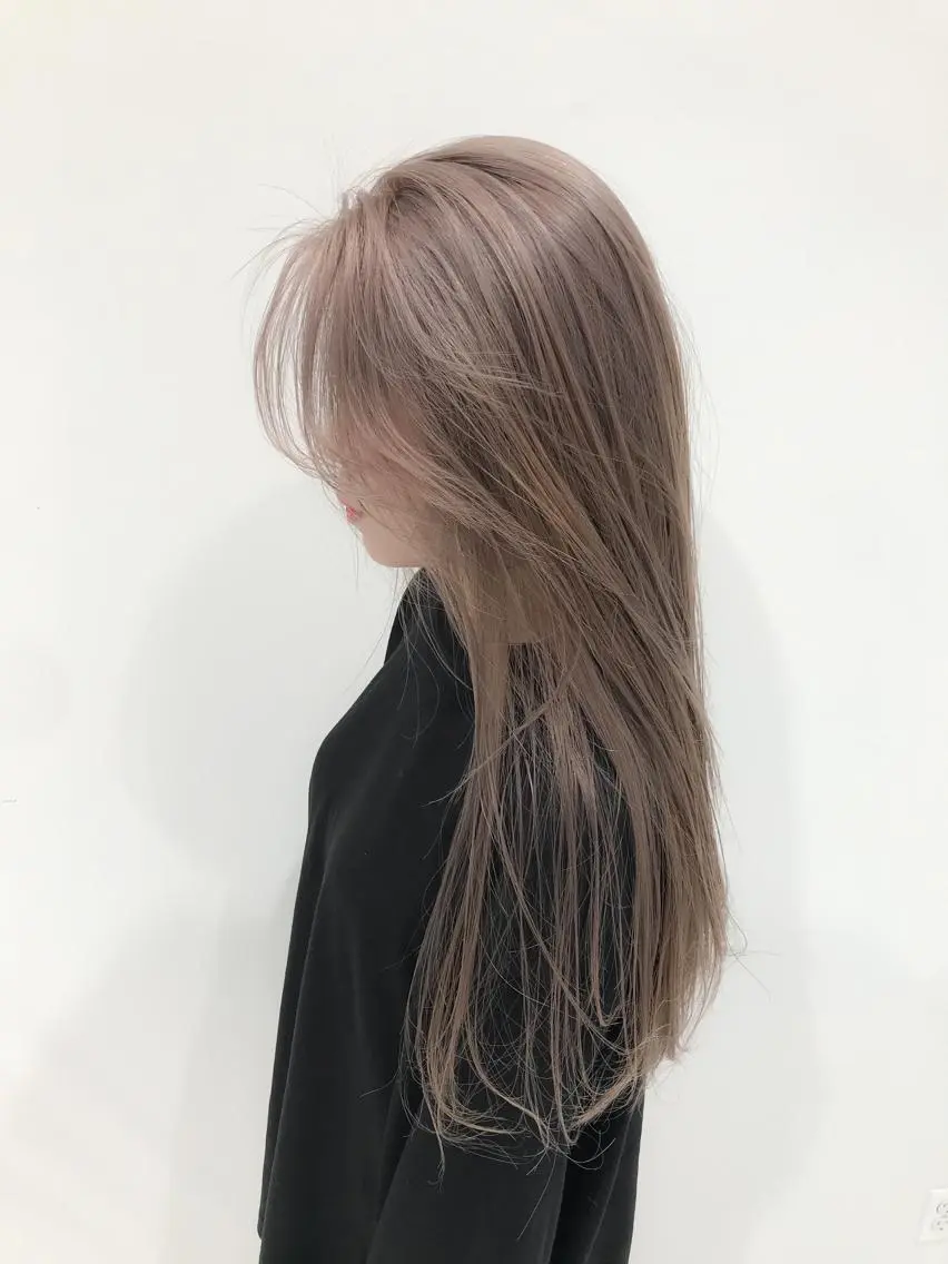 ロング カラー ヘアアレンジ ブリーチ ブロンド 特別モデル価格 タカシマイッセイのヘアスタイル