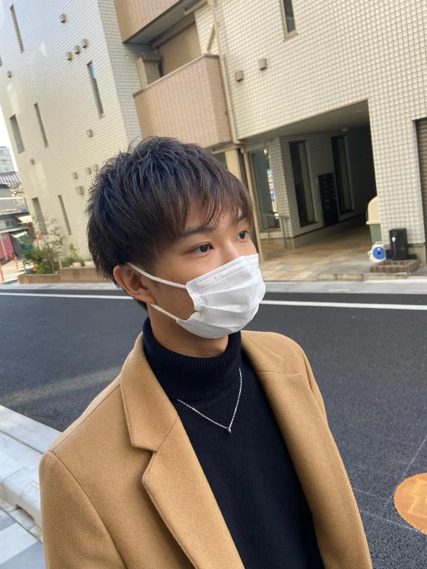ショート カット dunhill 斉藤 大樹/メンズカットのヘアスタイル