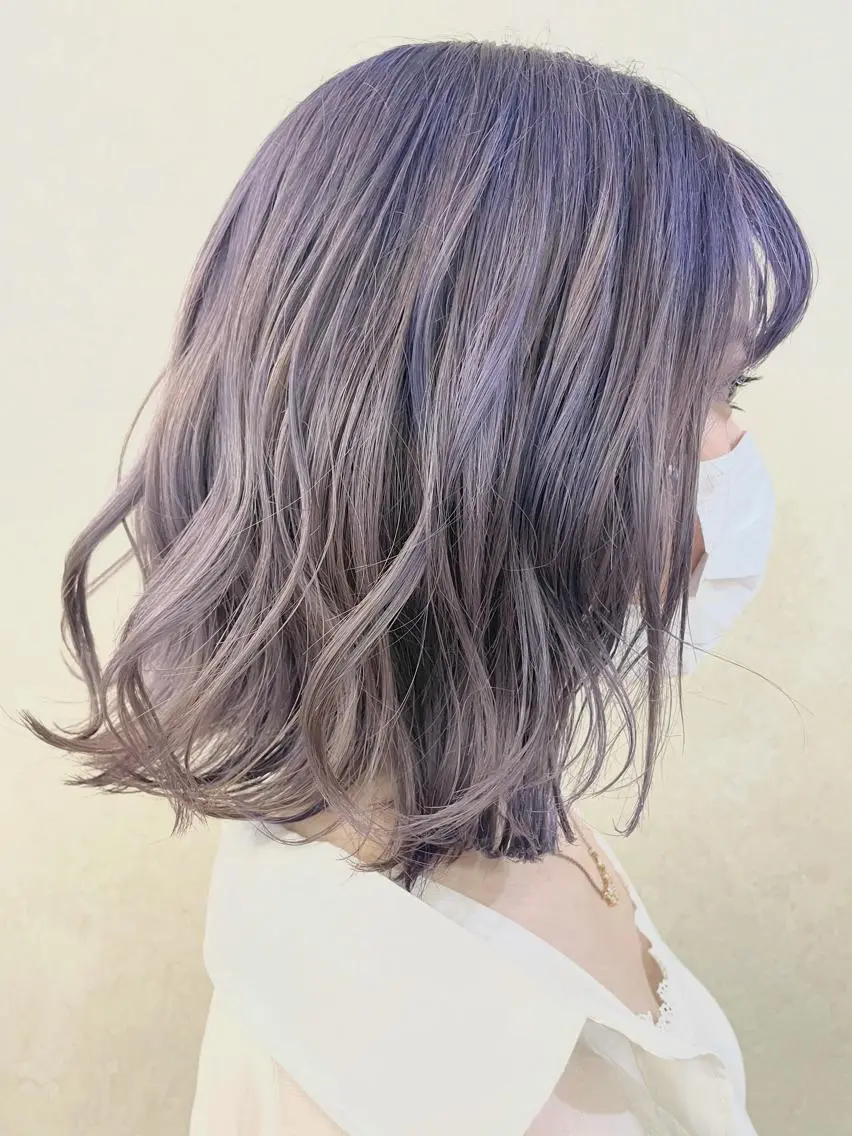 ミディアム カラー パーマ ヘアアレンジ メンズ シールエクステ メンズバレイヤージュ メンズブリーチ メンズハイライト メンズインナーカラー ヘアカラー トリートメント 🦋高瀬寛菜🦋 韓国/ブリーチのヘアスタイル
