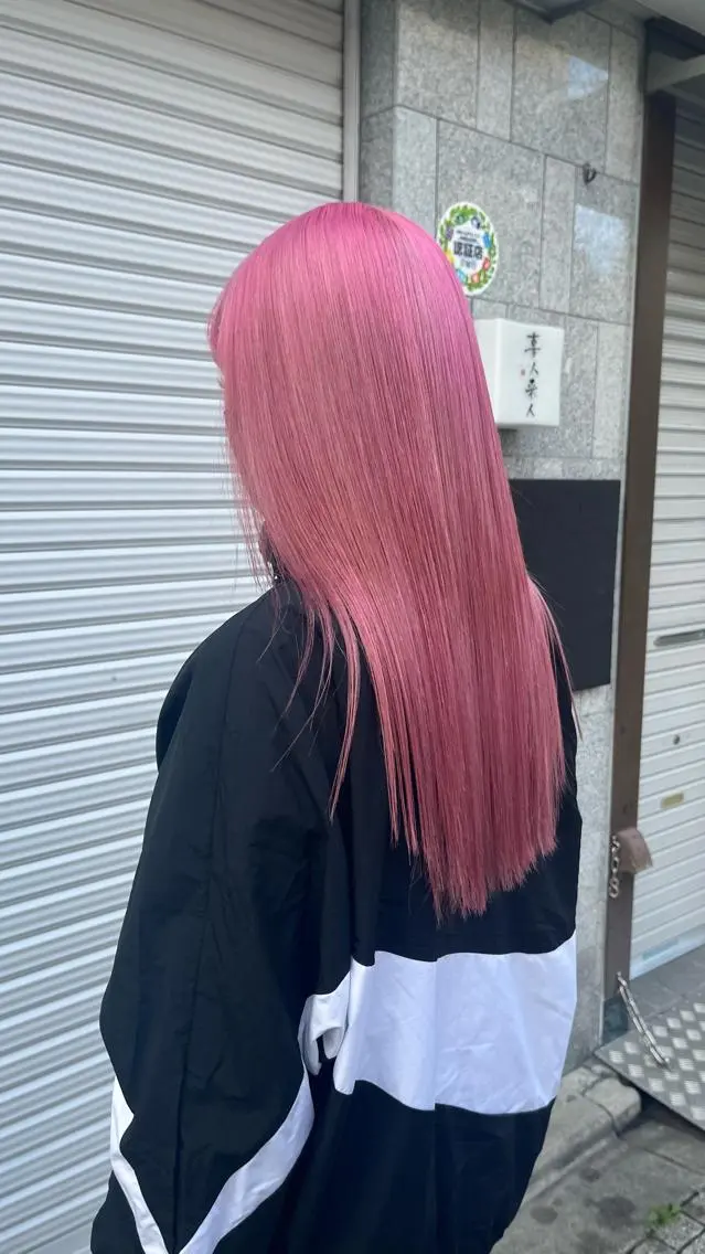 ロング カラー カット ヘアカラー トリートメント s.sweet NACHIKAのヘアスタイル