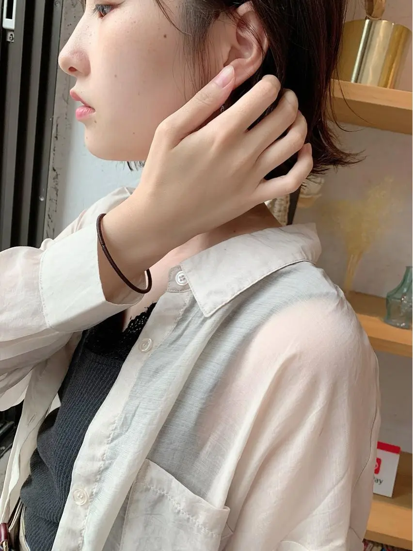 ショート カラー ベージュカラー 外ハネヘア カット ヘアカラー トリートメント 💛丁寧さNo.🥇 🧸片山智裕💛のヘアスタイル