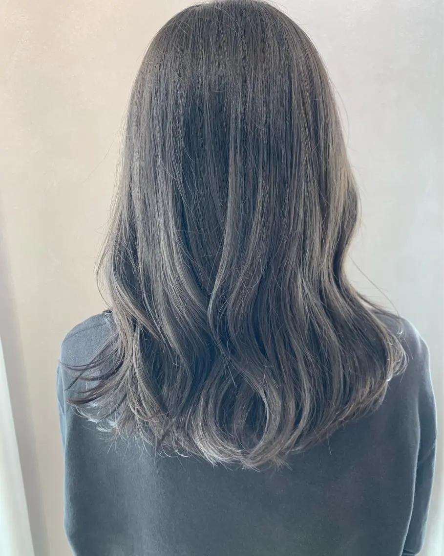 ロング カラー 透明感カラー hubhair レイヤー/透明感のヘアスタイル
