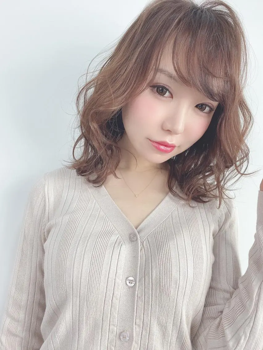セミロング トリートメント ルービック 奈良のヘアスタイル