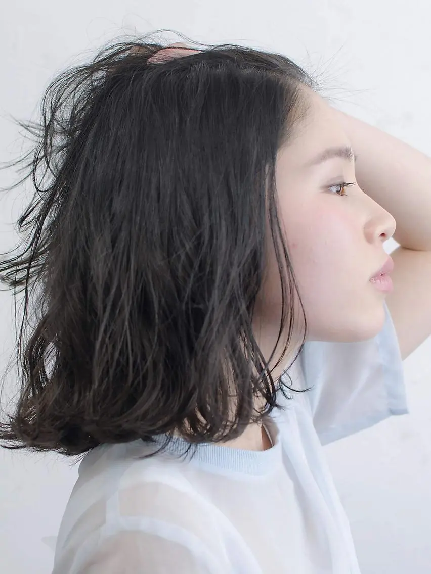 ミディアム カット 髪質改善✨透明感 Kaoriのヘアスタイル