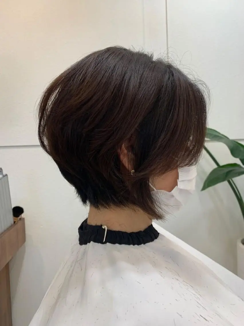 ショート 吉田一輝 外国人パーマのヘアスタイル