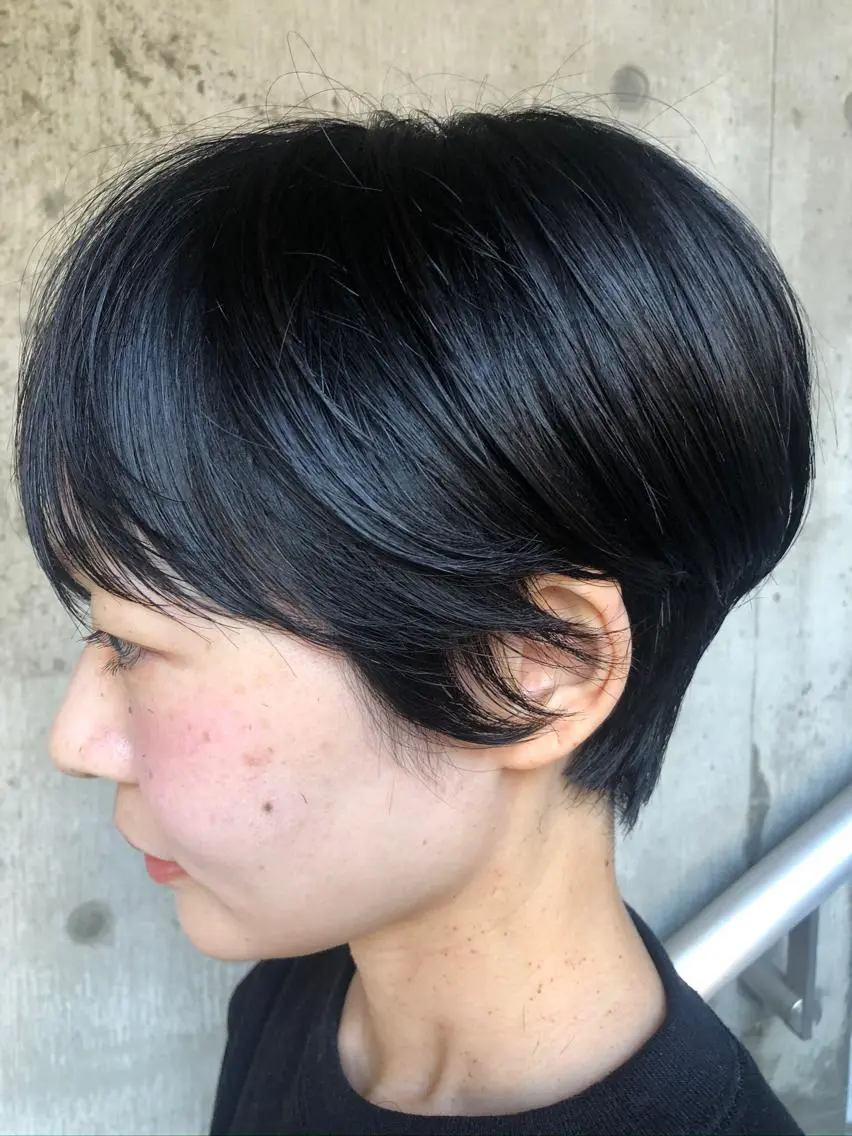 ショート カット 滝田 陽一のヘアスタイル