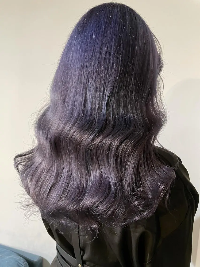 ロング カラー ヘアアレンジ メンズ キッズ ネイル マツエク・マツパ アイブロウ カット ヘアカラー 透明感カラー/推しカ ラー☁️JURAのヘアスタイル