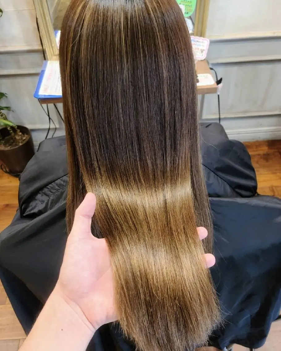 ロング パーマ 縮毛矯正 トリートメント メンズ縮毛矯正✂ 髪質改善✄金井雄司のヘアスタイル
