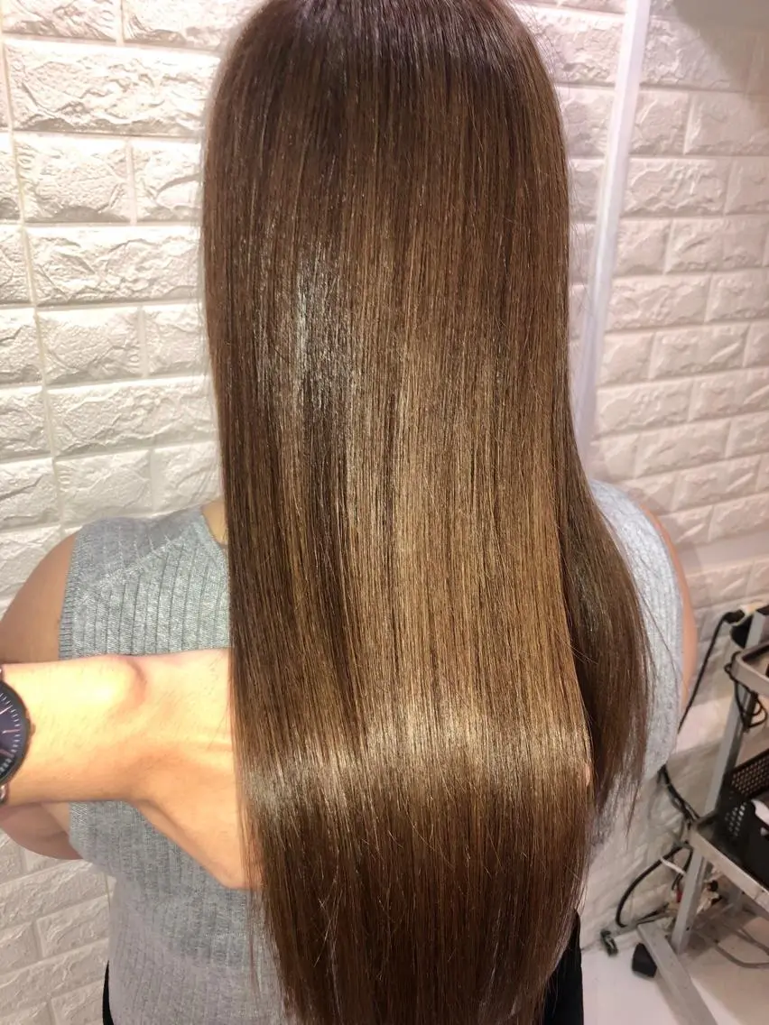 セミロング 30代からの上質な ヘアケア 大西のヘアスタイル