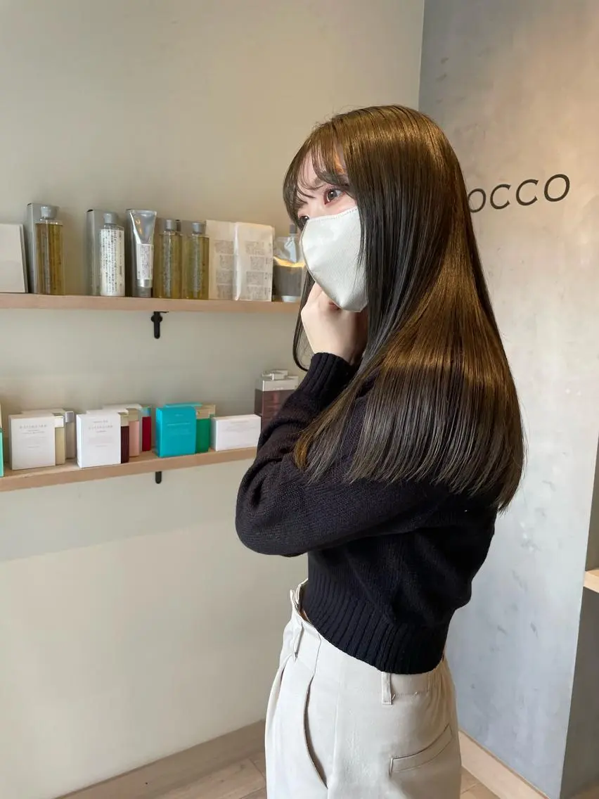 ロング カラー 透明感カラー kanami - ROCCO -のヘアスタイル