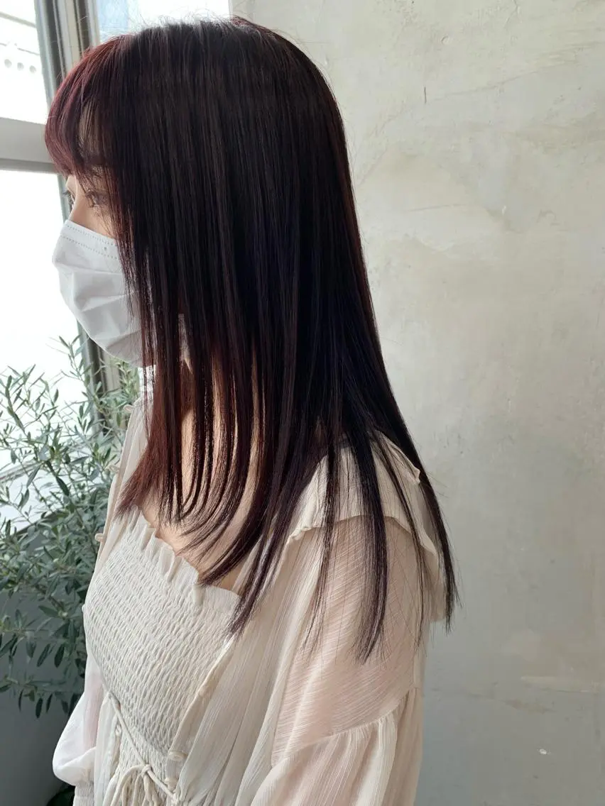 カラー RISAKO レイヤーカット🎀のヘアスタイル