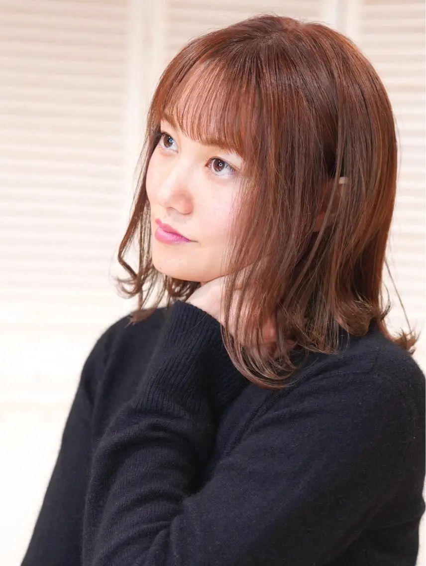 ミディアム 永野 良一のヘアスタイル
