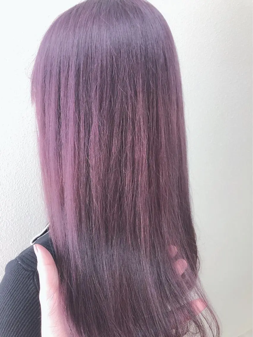 ミディアム カラー ヘアアレンジ アディクシーカラー ブリーチ ケアブリーチ ダブルカラー イヤリングカラー 髪質改善デザイナー &mirai ryoのヘアスタイル