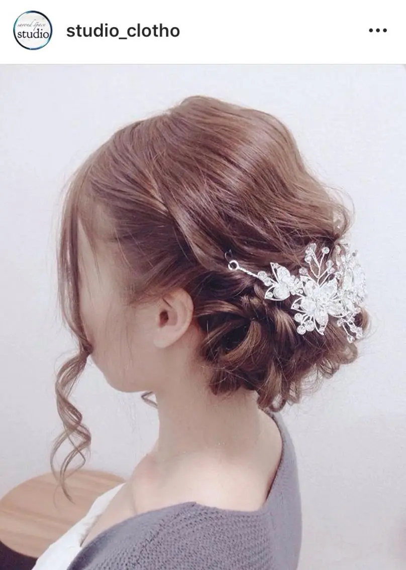 ヘアアレンジ 結婚式・ブライダル ヒロ(hiro) •スタジオヒロのヘアスタイル