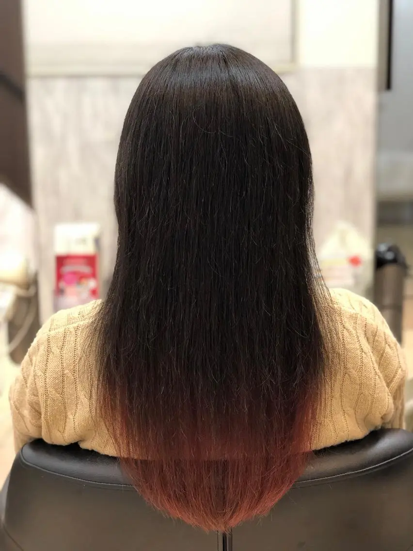 ロング 斎藤 みくのヘアスタイル