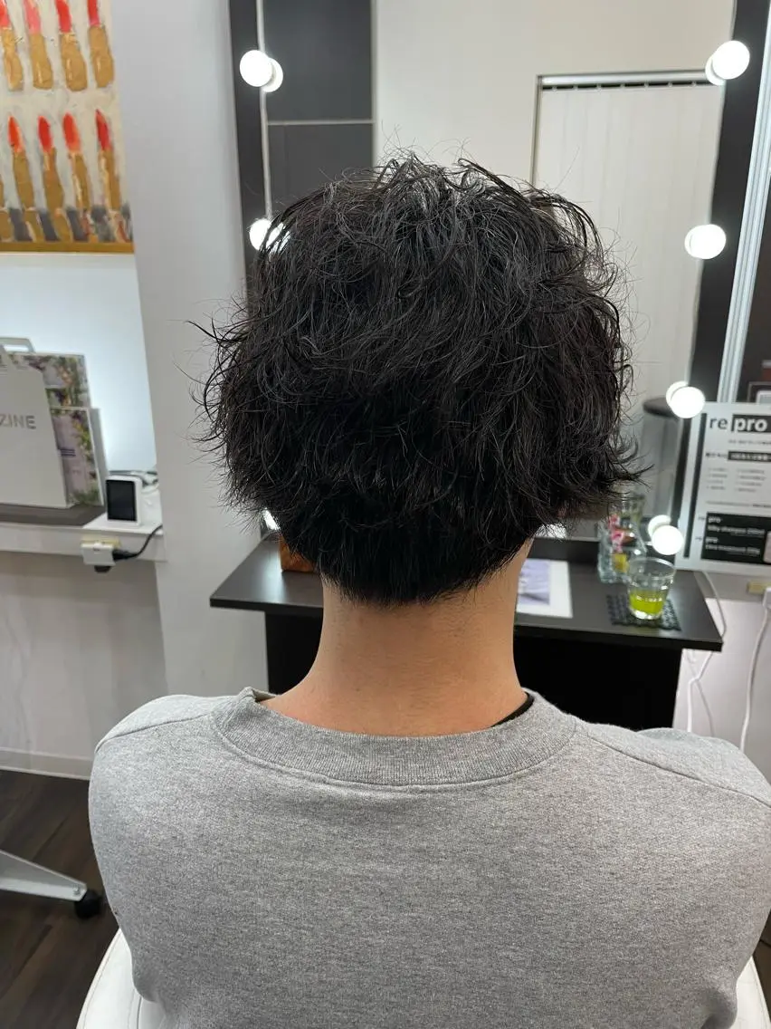 パーマ メンズ メンズパーマ 波巻きパーマ 髪質改善FORMA 💫S.Katohのヘアスタイル