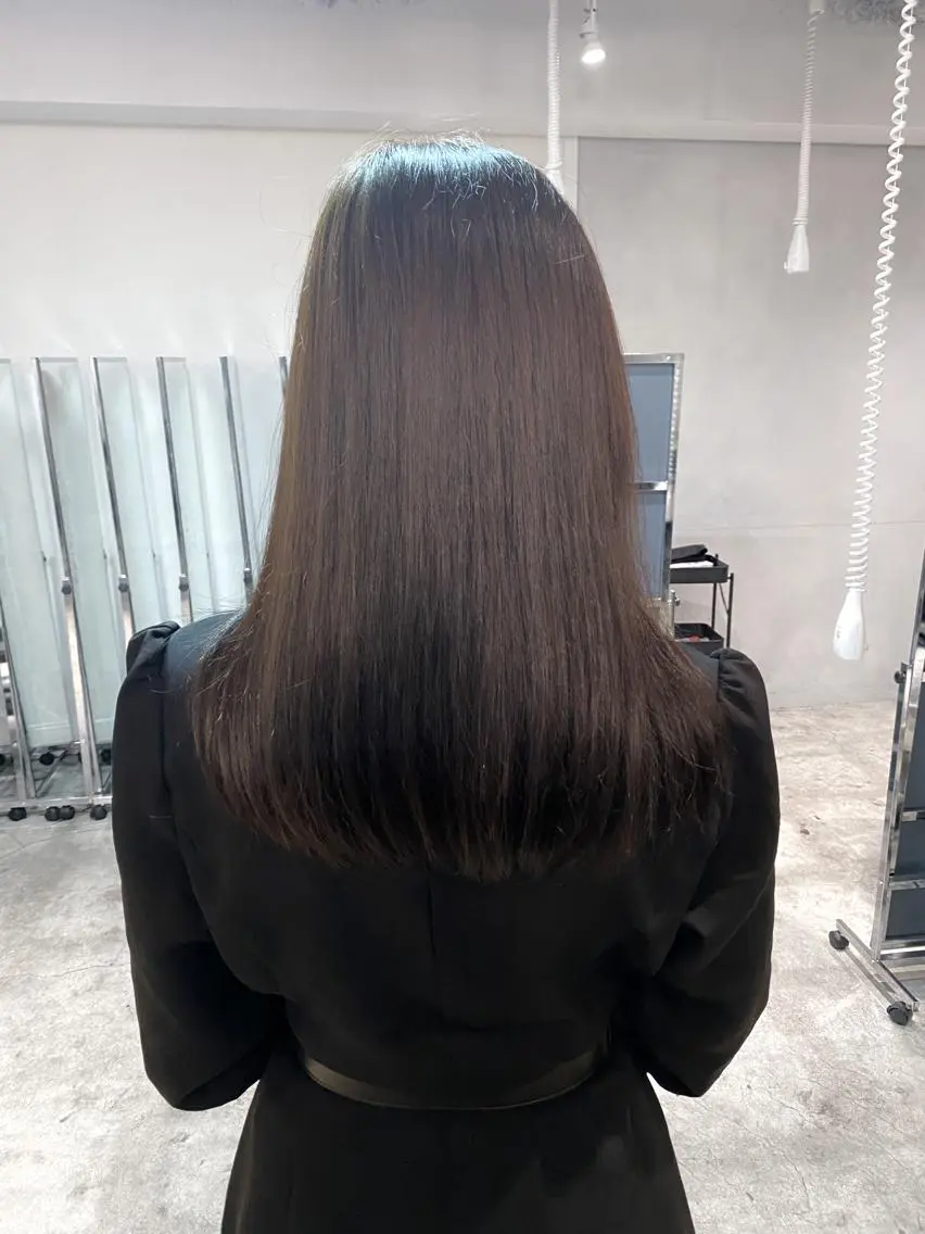 ロング カラー 大江 海斗のヘアスタイル