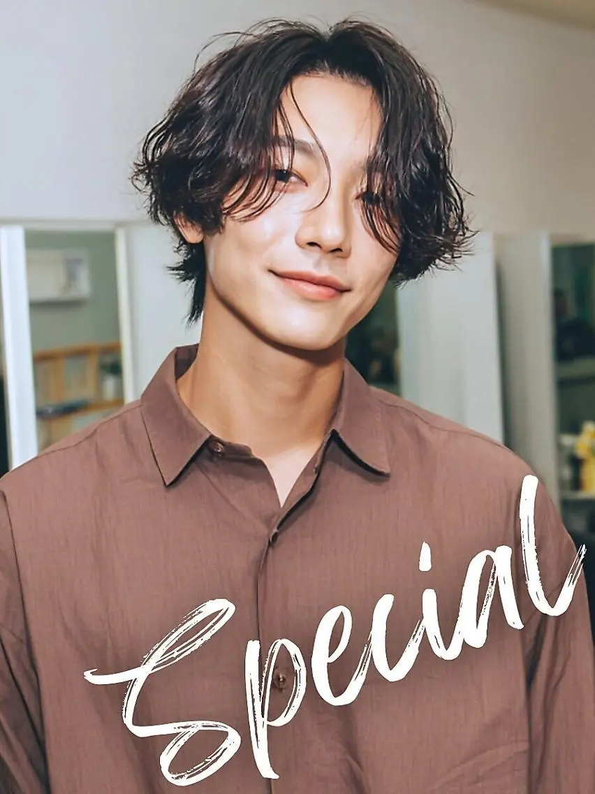 ショート パーマ メンズ 💎大石 久琉美💎のヘアスタイル