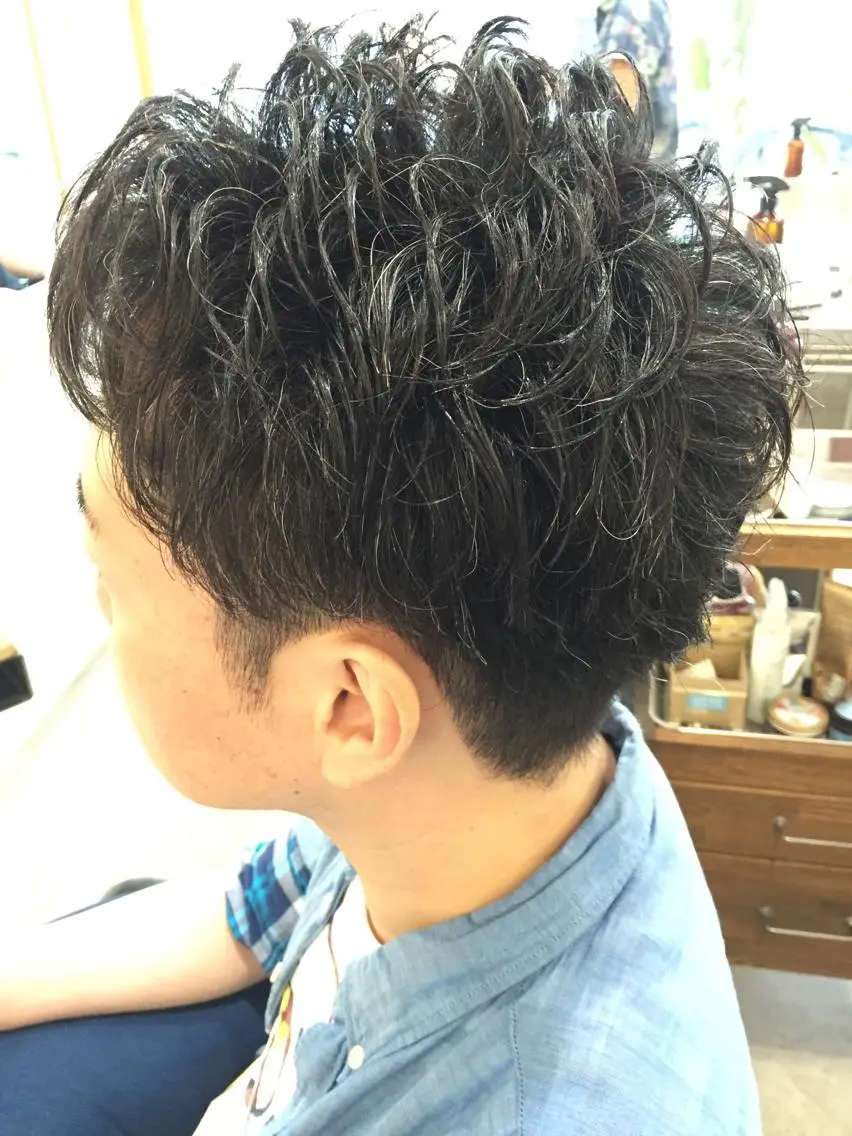 メンズ 矢島 真樹のヘアスタイル