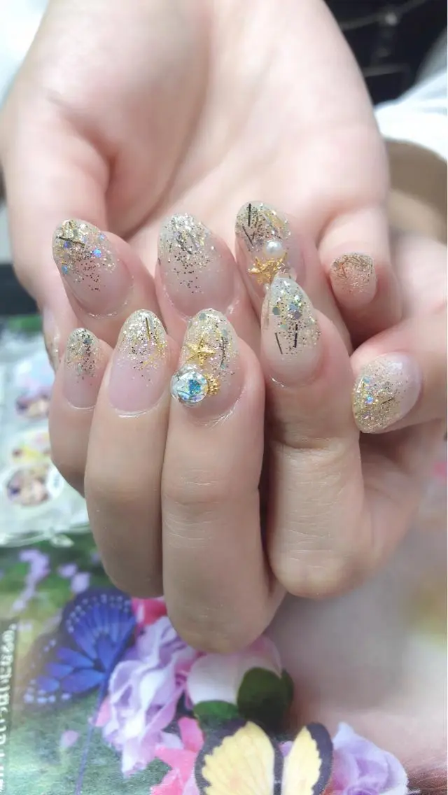 ネイル MoonNail ユリ🌸のネイルデザイン