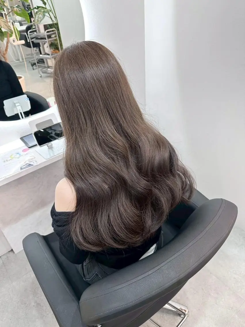 ロング カラー ヘアカラー トリートメント ALLEN hair 京橋店のヘアスタイル