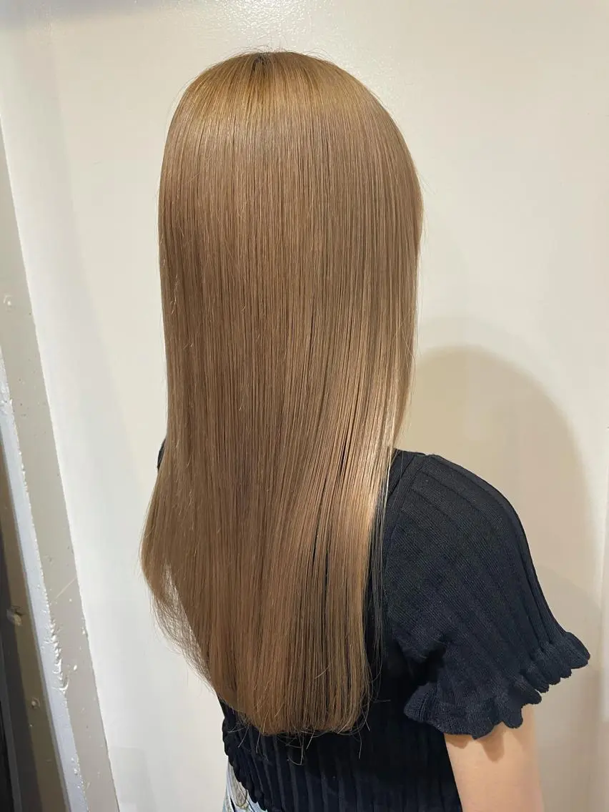 ロング カラー カット トリートメント 🌈本物の髪質改善 森田涼平のヘアスタイル