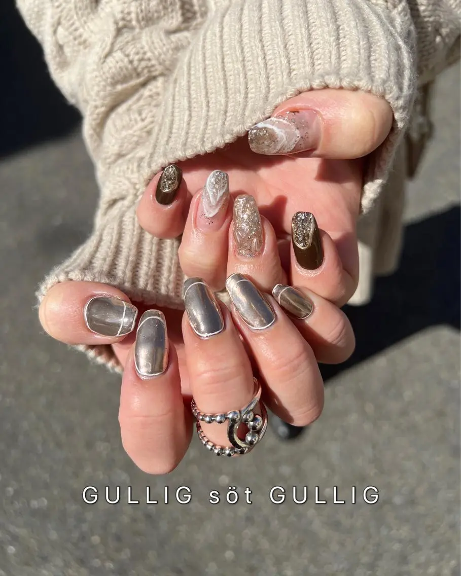ネイル ハンドネイル フットネイル GULLIG söt GULLIGのネイルデザイン