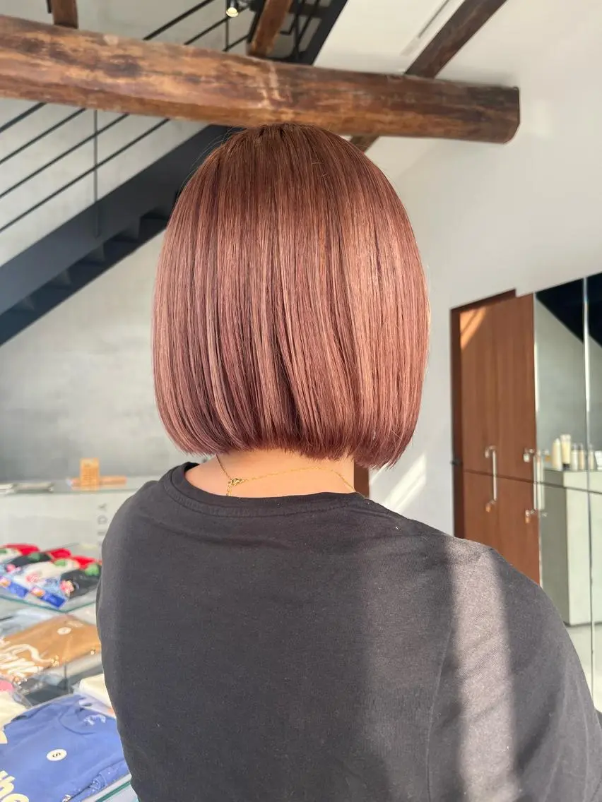 ショート 林 美優のヘアスタイル
