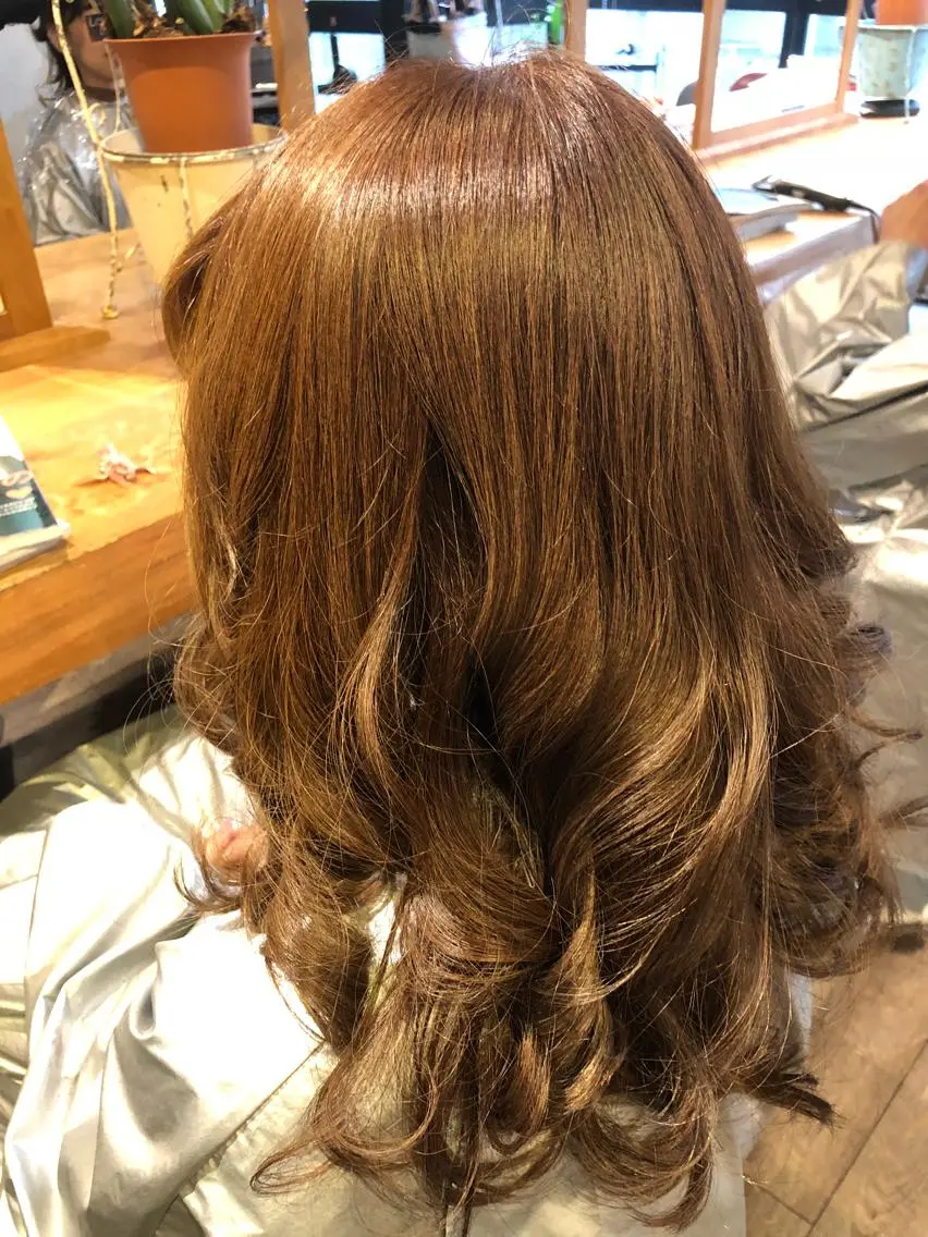 カラー バイオレットカラー ISHIMORI  のヘアスタイル