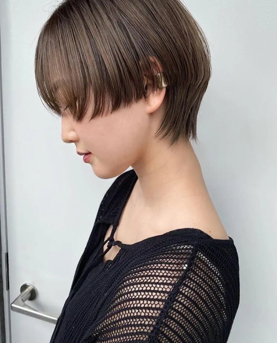 ショート 吉田一輝 外国人パーマのヘアスタイル