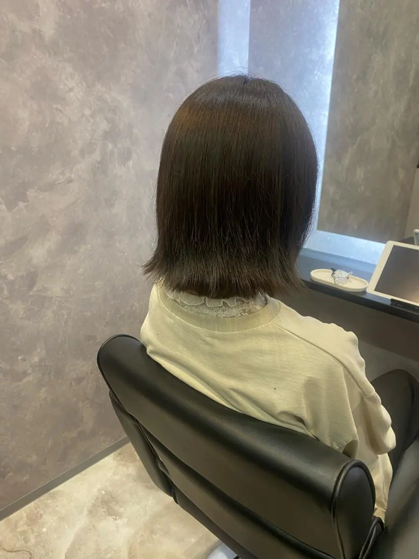 ミディアム いまい ひまりのヘアスタイル