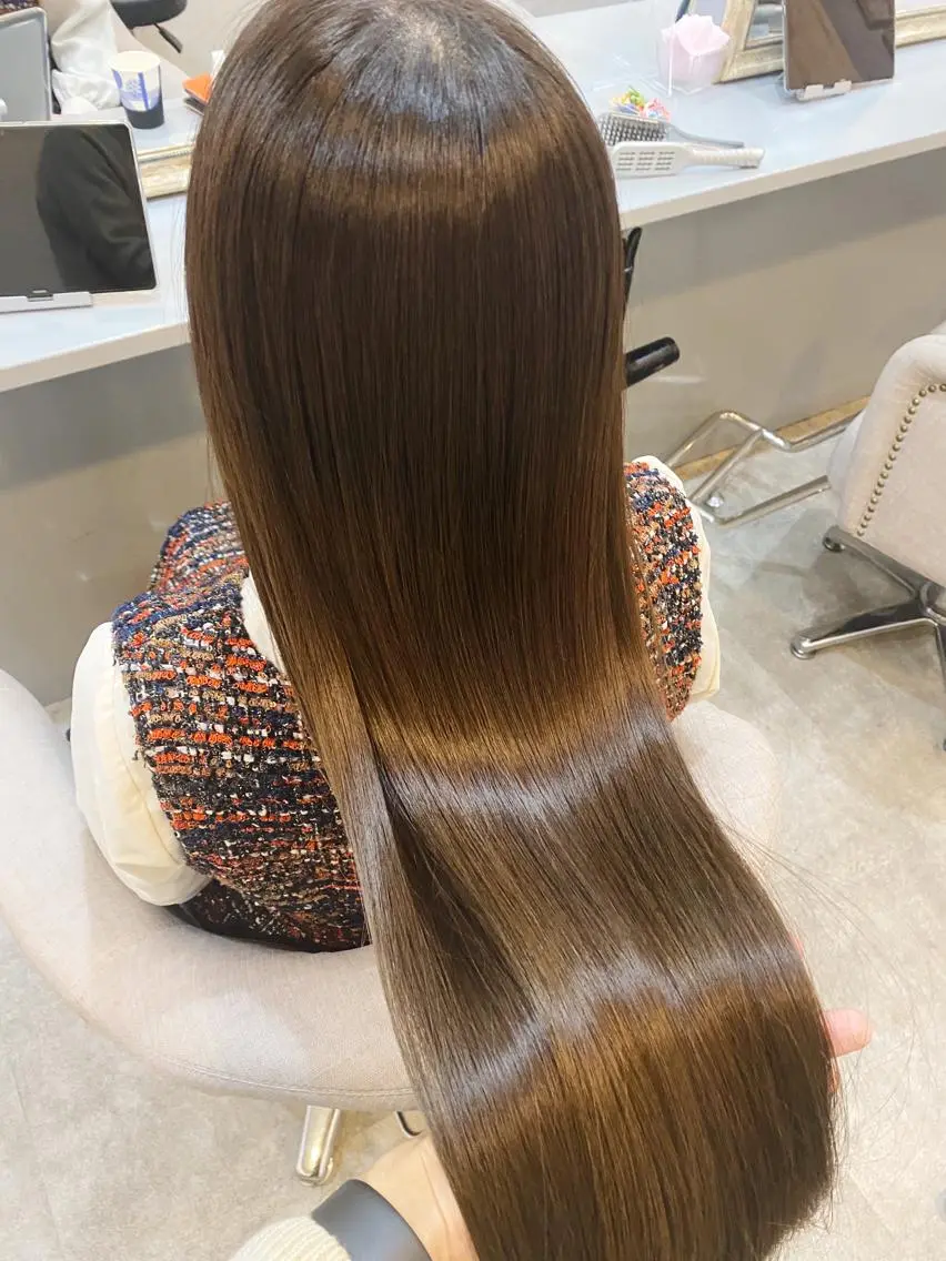 ロング カラー ヘアアレンジ カット ヘアカラー トリートメント 【髪質改善特化】 鈴木 笑のヘアスタイル
