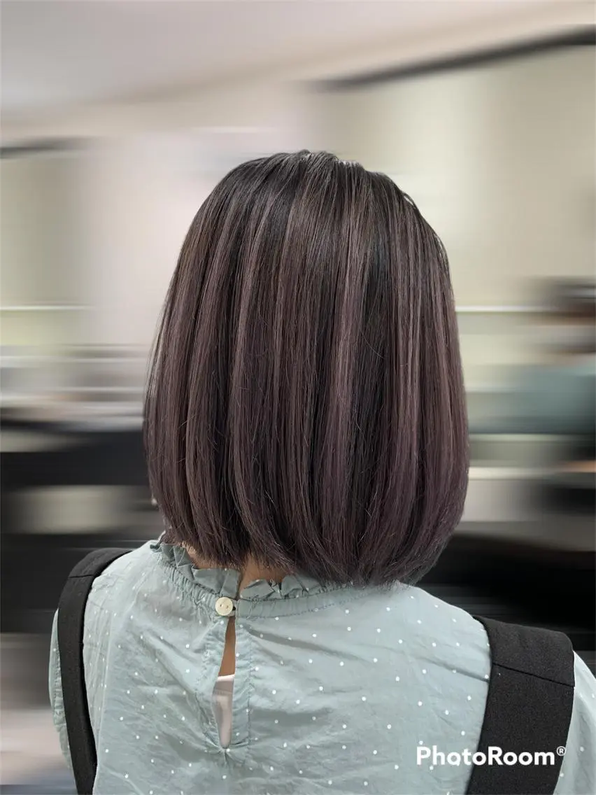 カラー ✂︎ 艶カラー /透明感カラーのヘアスタイル