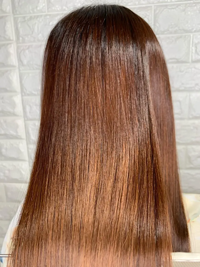 ミディアム ヘアアレンジ 髪質改善 トリートメント 縮毛矯正 トリートメント ヘッドスパ Lee東三国 店長 谷辻誠志のヘアスタイル