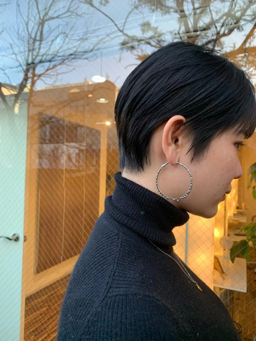 ショート カラー ショートヘア 髪質改善サロン ARCHE野瀬冬馬のヘアスタイル