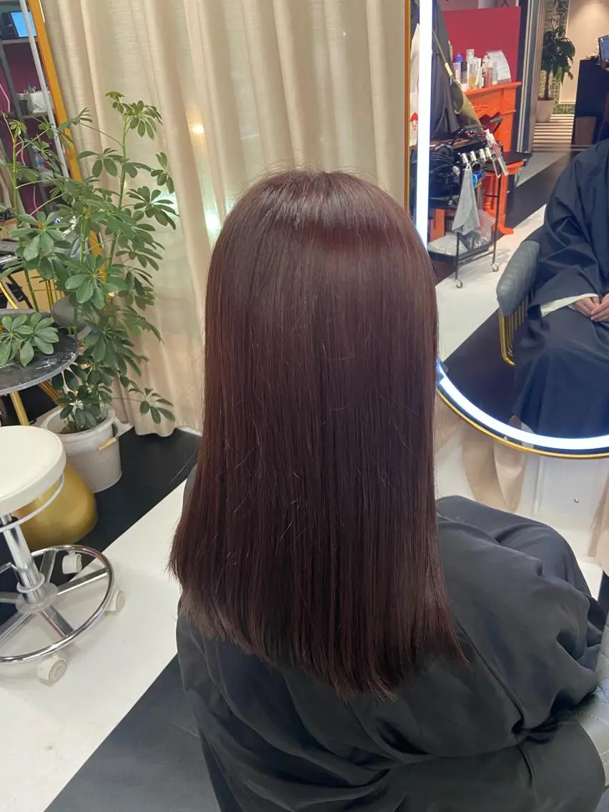 ロング カラー ⭐️プルエクステ/ カットモデルKAHOのヘアスタイル
