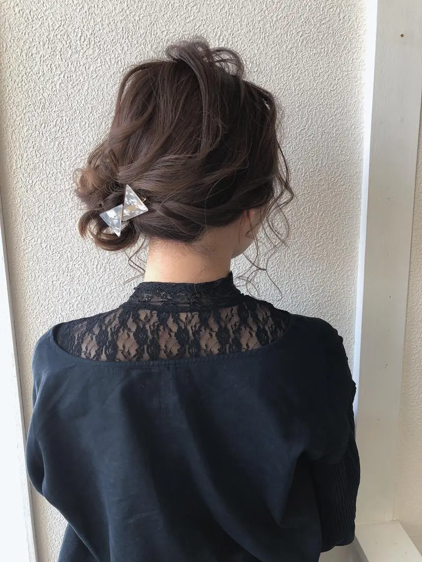 ロング ヘアアレンジ 【滝川市 美容師】 髙橋昌也のヘアスタイル