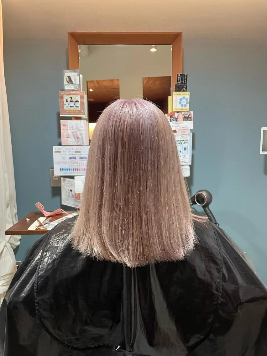 ミディアム 上村 颯のヘアスタイル