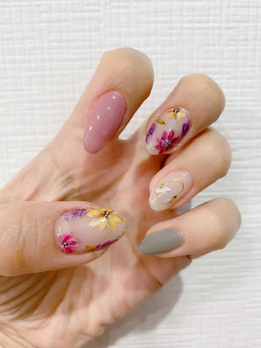 ネイル GODDESNAIL satomiのネイルデザイン