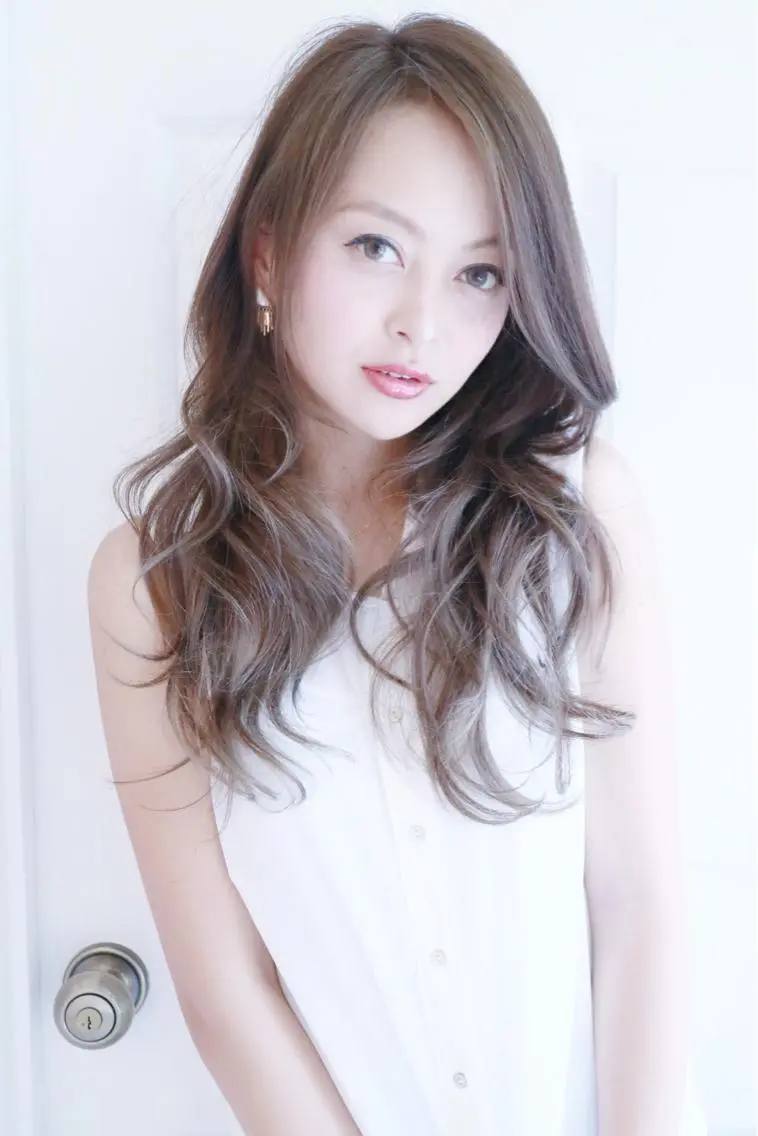 ミディアム セミロング ロング ひがし まさし JYUNESU副代表のヘアスタイル