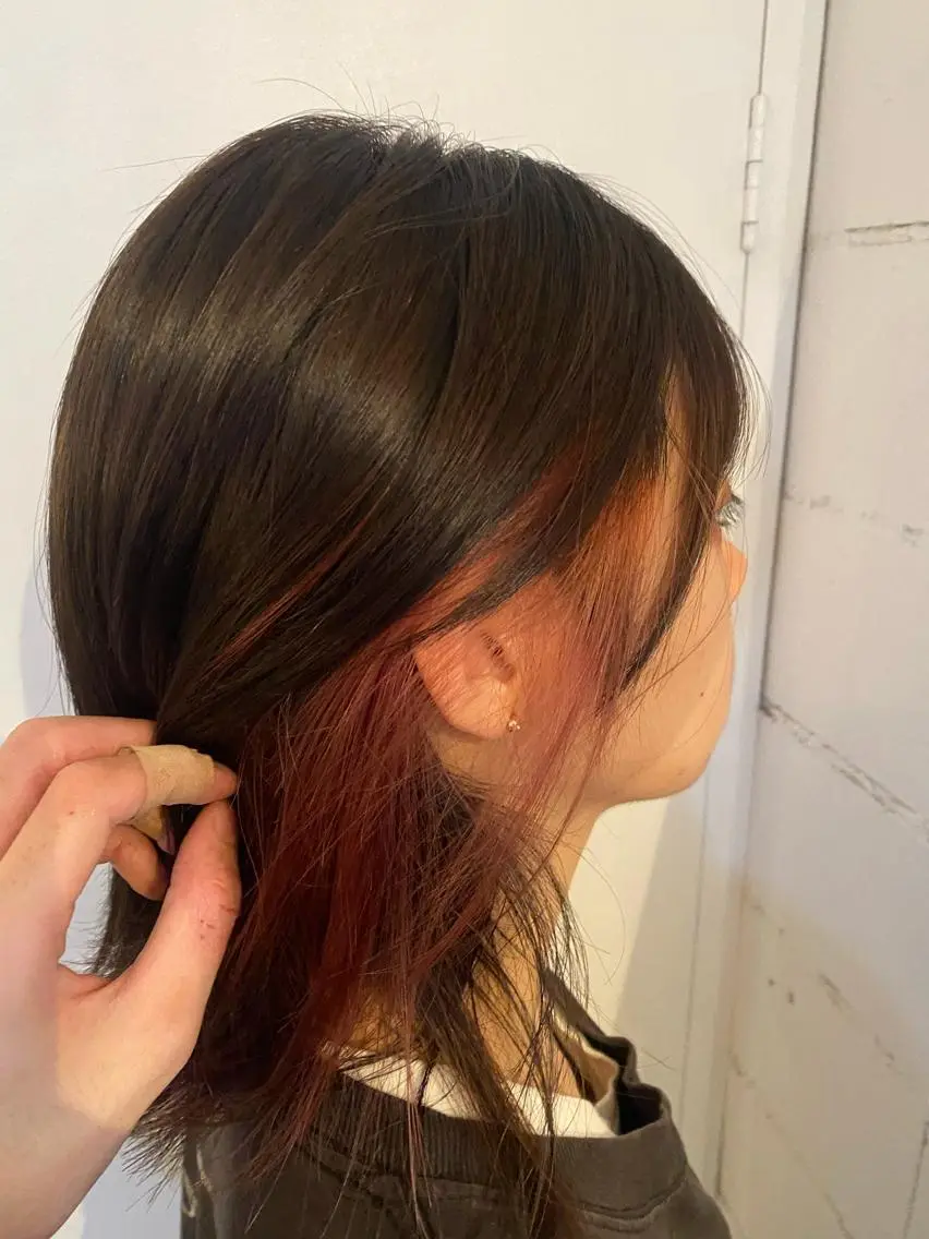 カラー ヘアカラー 井口 彰也のヘアスタイル