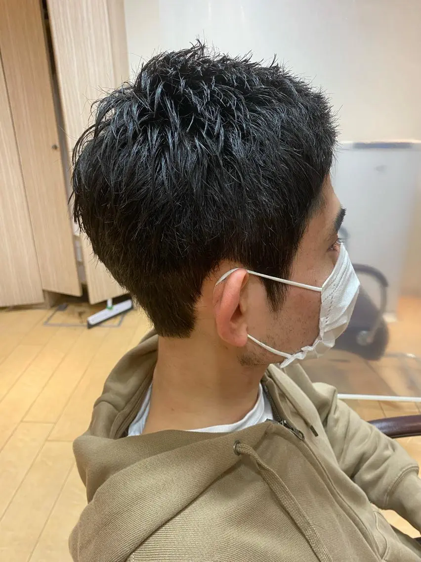 メンズ 刈り上げ 安藤 慎悟のヘアスタイル